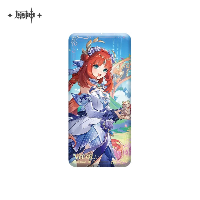 Badge carré série Themed Genshin Impact