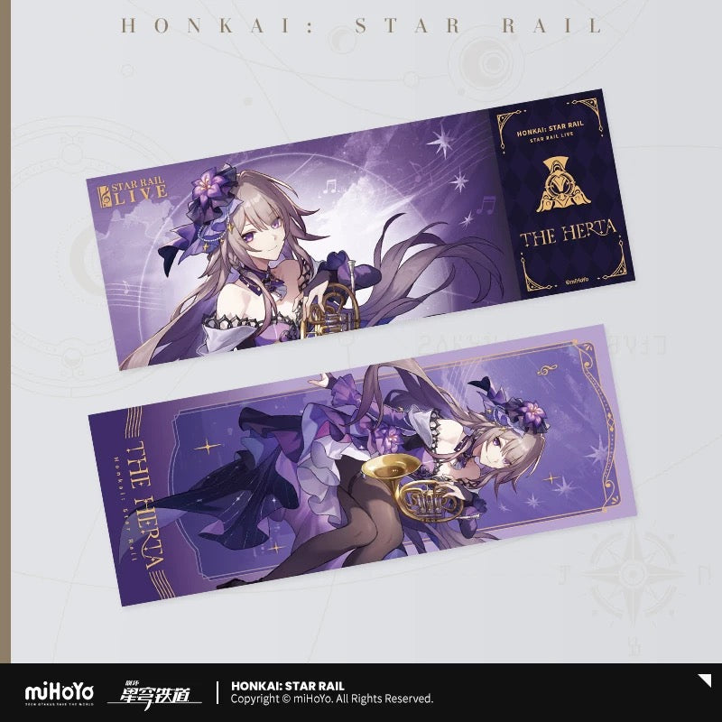 Ticket Laser série Star Rail LIVE