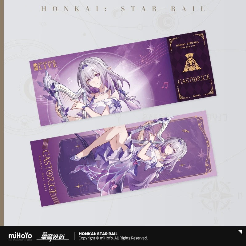 Ticket Laser série Star Rail LIVE
