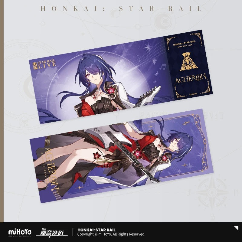 Ticket Laser série Star Rail LIVE