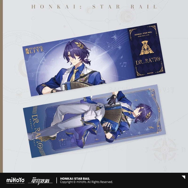 Ticket Laser série Star Rail LIVE