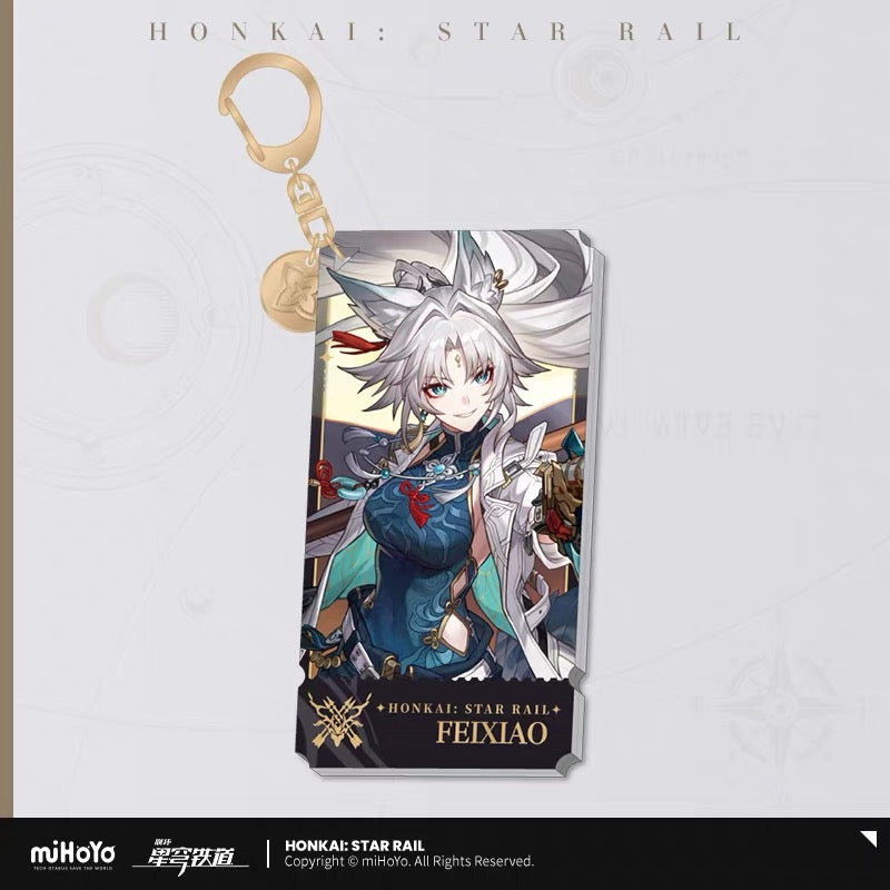 Porte-clés série Character Portrait - La Chasse Honkai Star Rail
