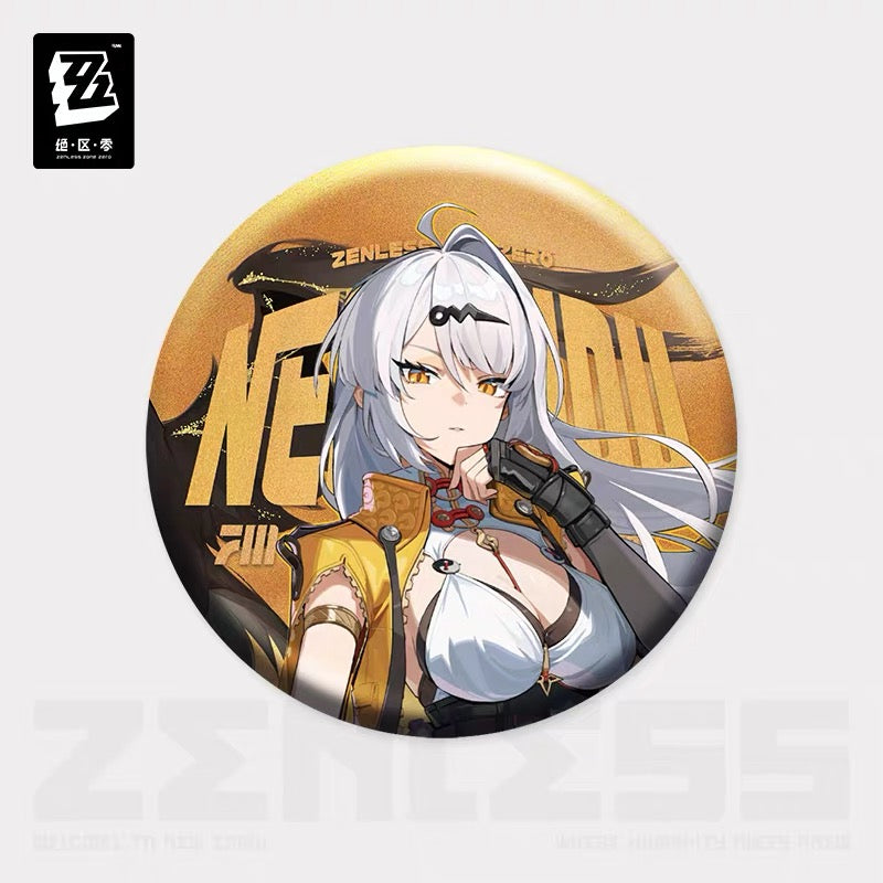 ZZZ Badge Personnage Zenless Zone Zero