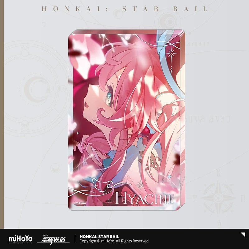 Bloc Acrylique série Amphoreus Saga of Heroes Honkai Star Rail