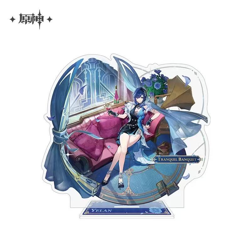 Badge/Stand série Teyvat Style Genshin Impact