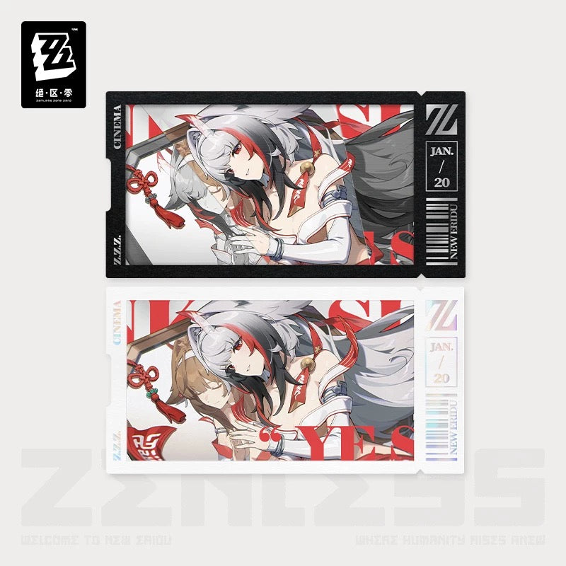 ZZZ Card série Cinema Zenless Zone Zero