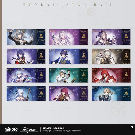 Ticket Laser série Star Rail LIVE