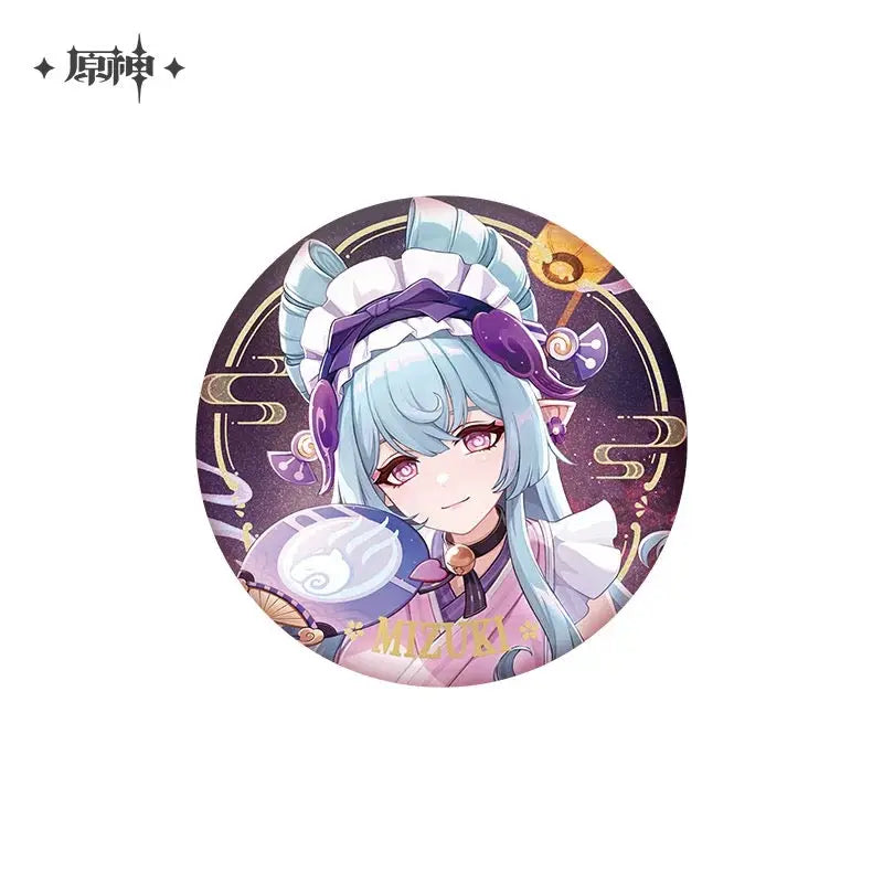 Badge personnage série Themed Genshin Impact