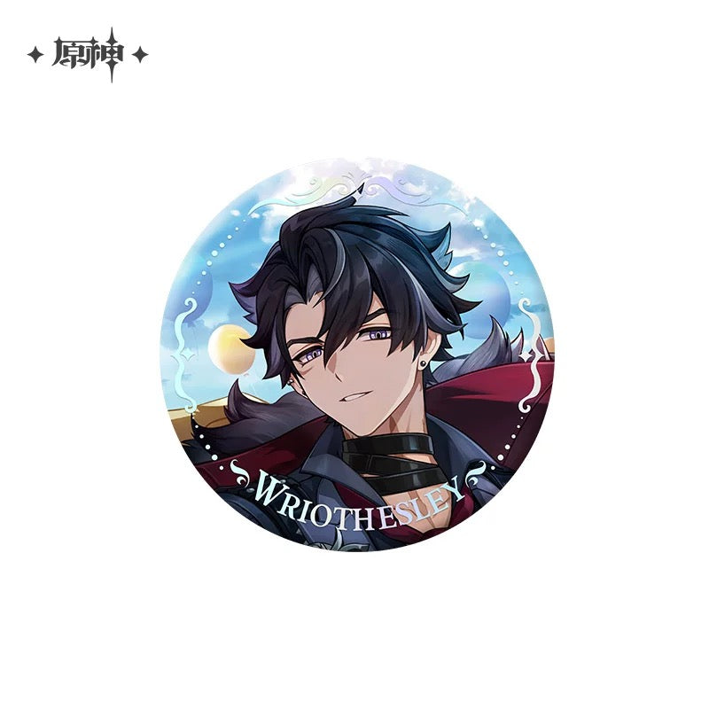 Badge personnage série Themed Genshin Impact