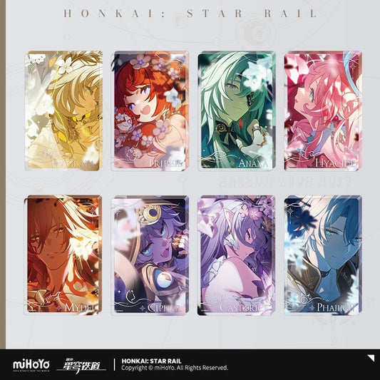 Bloc Acrylique série Amphoreus Saga of Heroes Honkai Star Rail