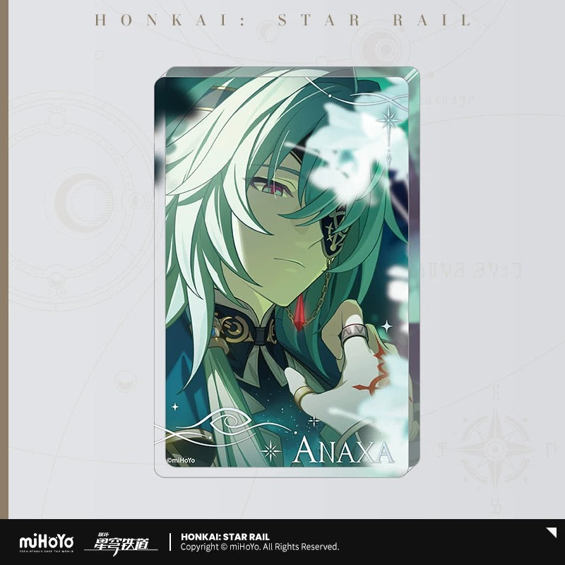 Bloc Acrylique série Amphoreus Saga of Heroes Honkai Star Rail