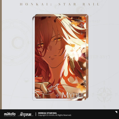 Bloc Acrylique série Amphoreus Saga of Heroes Honkai Star Rail