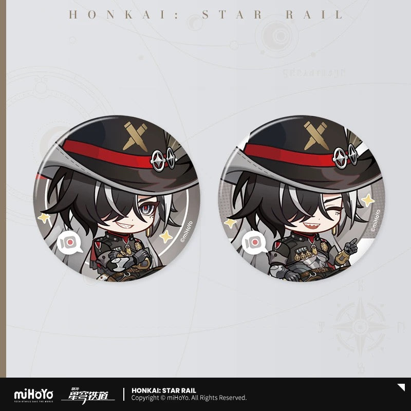 Badge Set Série Salon d'Hibouraïm Honkai Star Rail