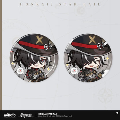 Badge Set Série Salon d'Hibouraïm Honkai Star Rail