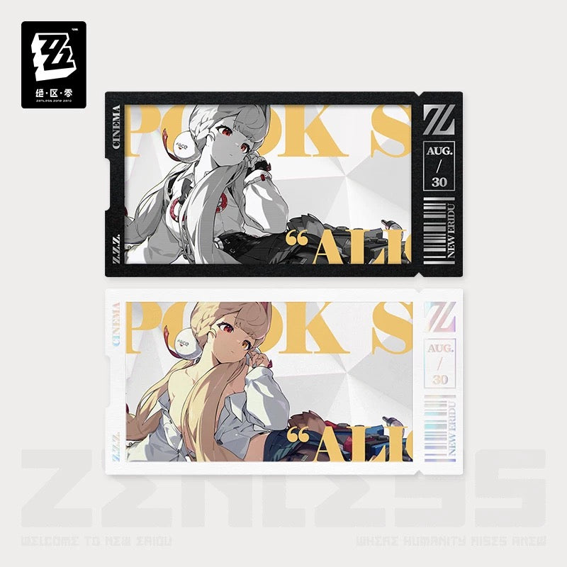 ZZZ Card série Cinema Zenless Zone Zero