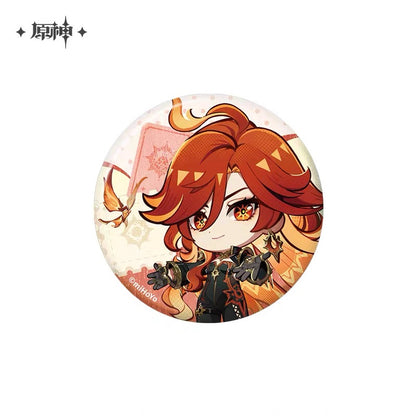 Badge série Teyvat Exhibitions Genshin Impact Genshin Impact