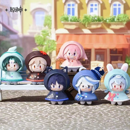 Porte-clé Peluche série Fun in the Rain Genshin Impact