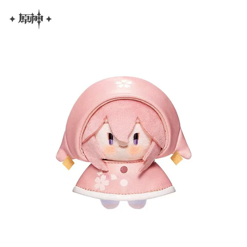 Porte-clé Peluche série Fun in the Rain Genshin Impact