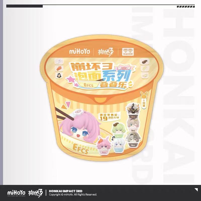 Blind bad Cup Noodle Jenga Honkai Impact 3rd Waku Waku Goods Shop