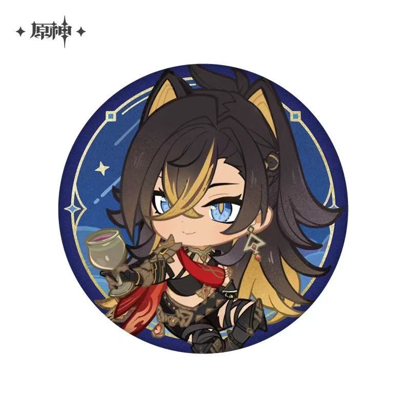 Badge série Starlit Letter Genshin Impact