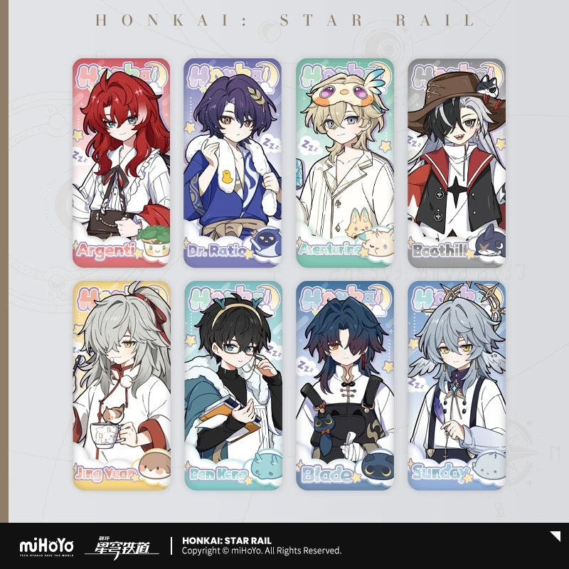 Badge serie Boy's Dormitory Honkai Star Rail