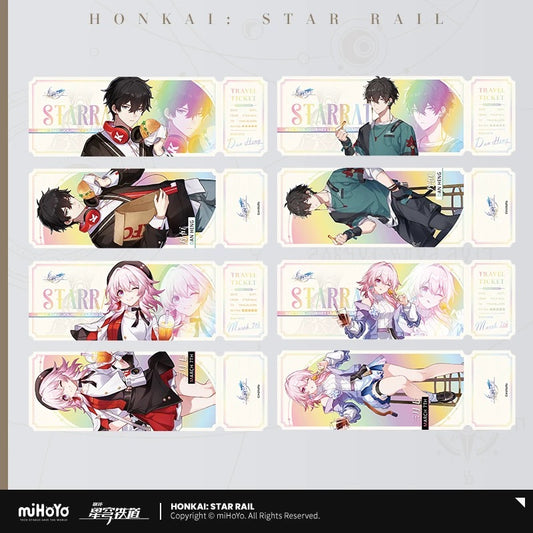 Ticket laser spécial collaboration Honkai Star Rail