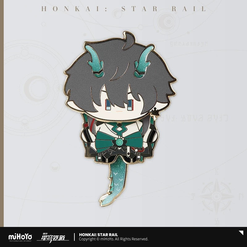 Badge métal Chibi Honkai Star Rail