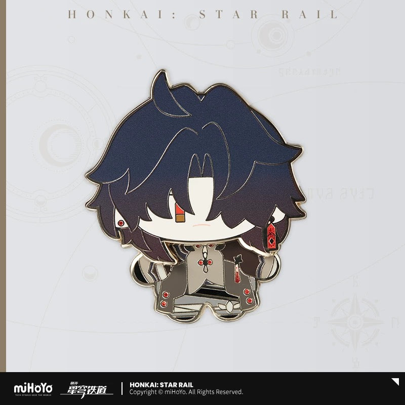 Badge métal Chibi Honkai Star Rail