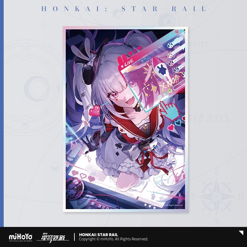 Plaque acrylique cône de lumière Honkai Star Rail