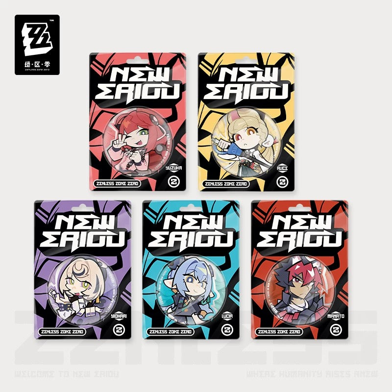 Badge Chibi série Ridu ZZZ Waku Waku Goods Shop
