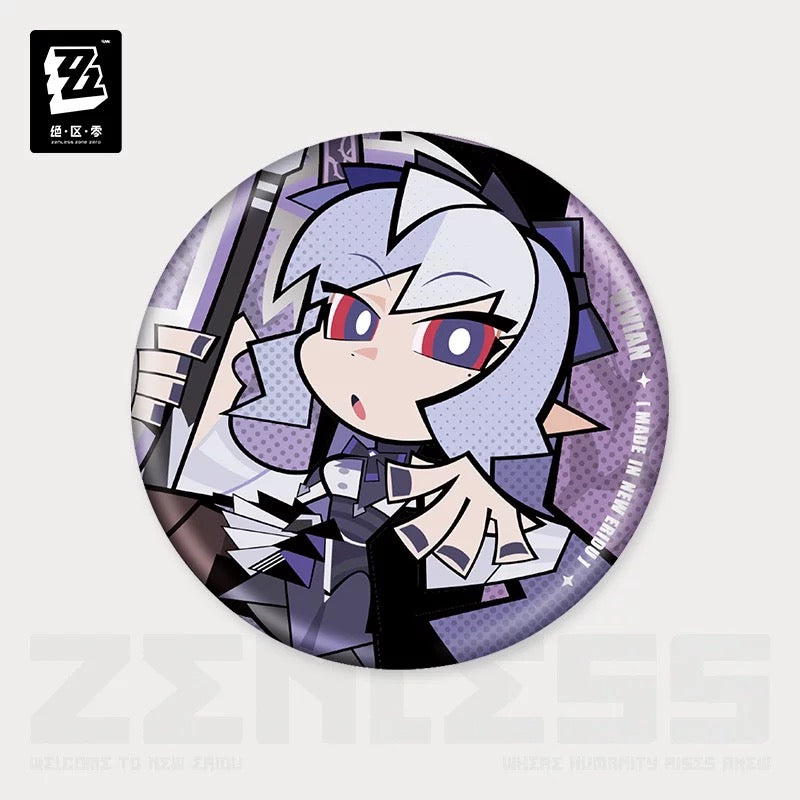 Badge Chibi série Ridu ZZZ Waku Waku Goods Shop