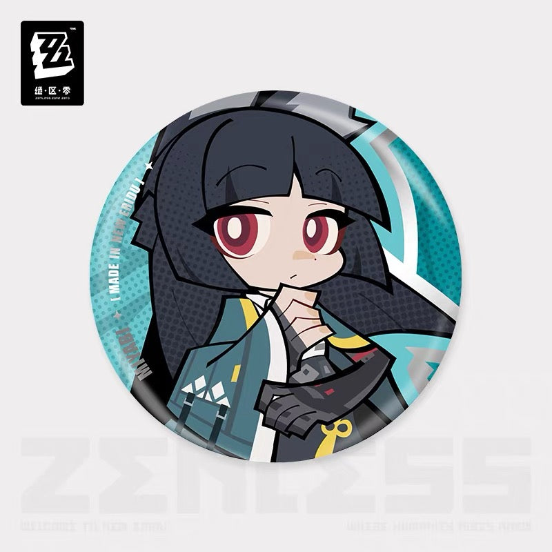 Badge Chibi série Ridu ZZZ Waku Waku Goods Shop