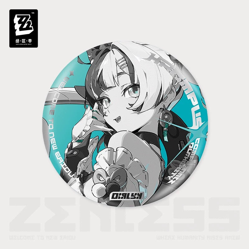 ZZZ Badge série Cinema Zenless Zone Zero