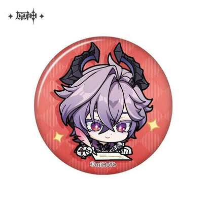Badge série Chibi Emoji Genshin Impact