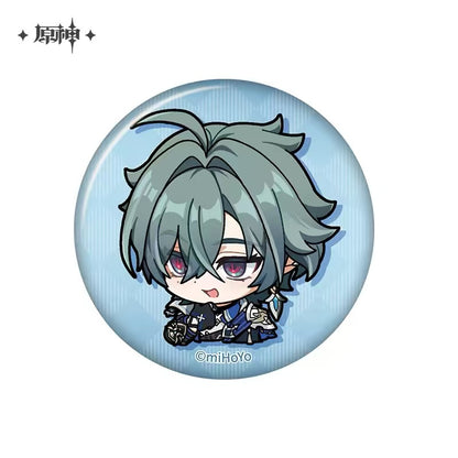 Badge série Chibi Emoji Genshin Impact