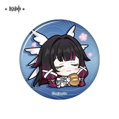 Badge série Chibi Emoji Genshin Impact