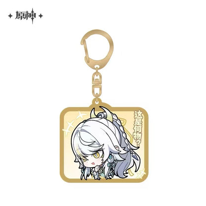 Porte-clés série Chibi Emoji Genshin Impact