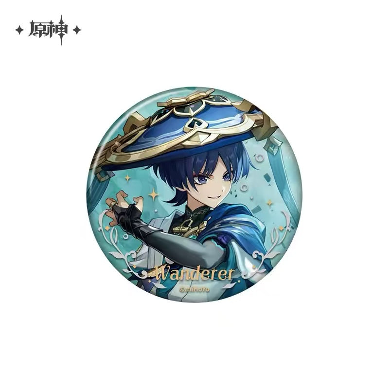 badge serie Themed Genshin Song of the Welkin Moon Genshin Impact