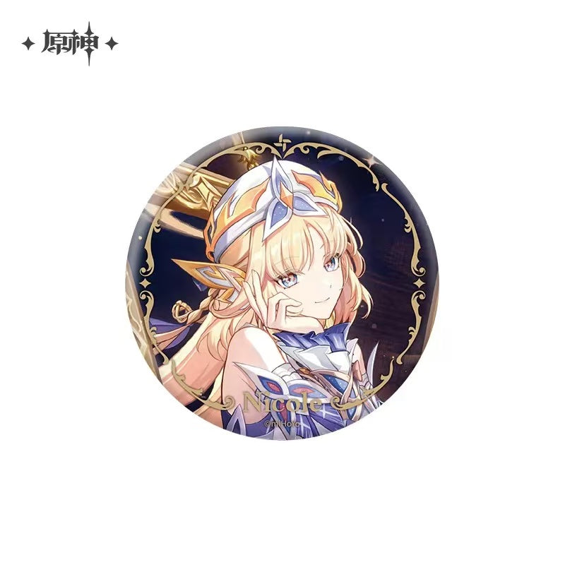 badge serie Themed Genshin Song of the Welkin Moon Genshin Impact