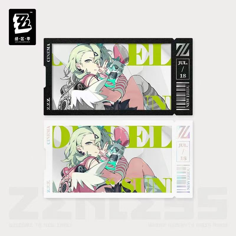 ZZZ Card série Cinema Zenless Zone Zero