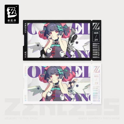 ZZZ Card série Cinema Zenless Zone Zero