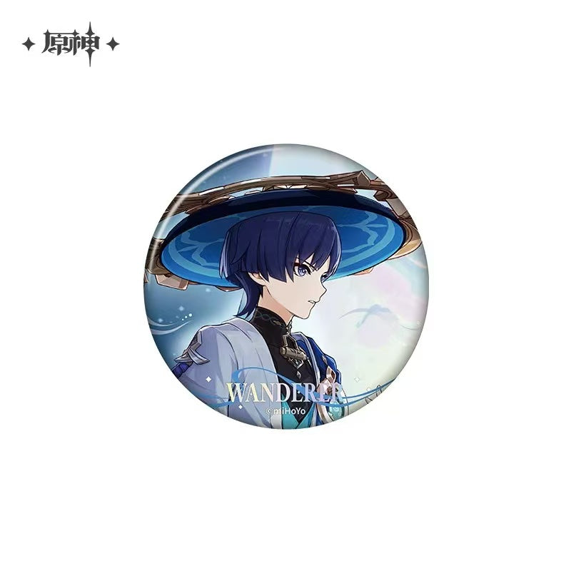 badge serie Themed Genshin Song of the Welkin Moon Genshin Impact