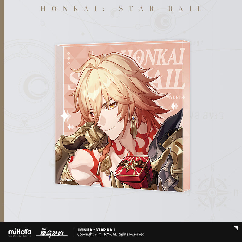 Bloc acrylique série Cosmic Candy House Honkai Star Rail