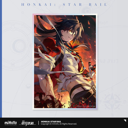 Plaque acrylique cône de lumière Honkai Star Rail