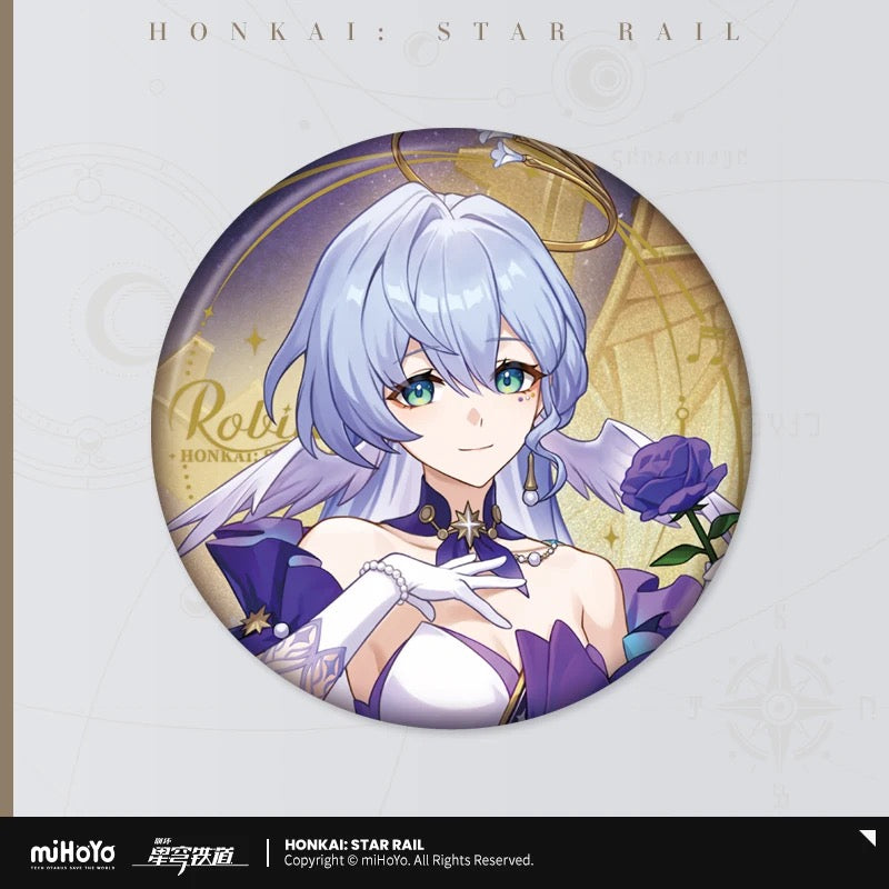 Sunday & Robin Badge Honkai Star Rail Honkai Star Rail