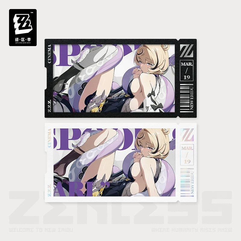 ZZZ Card série Cinema Zenless Zone Zero