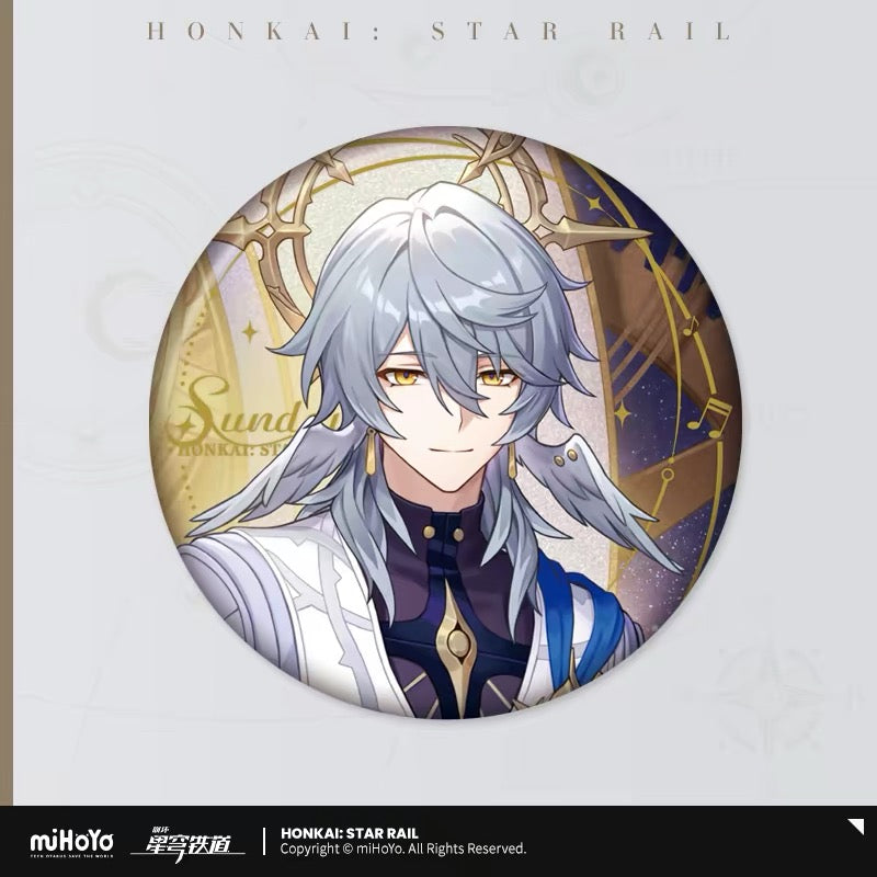 Sunday & Robin Badge Honkai Star Rail Honkai Star Rail