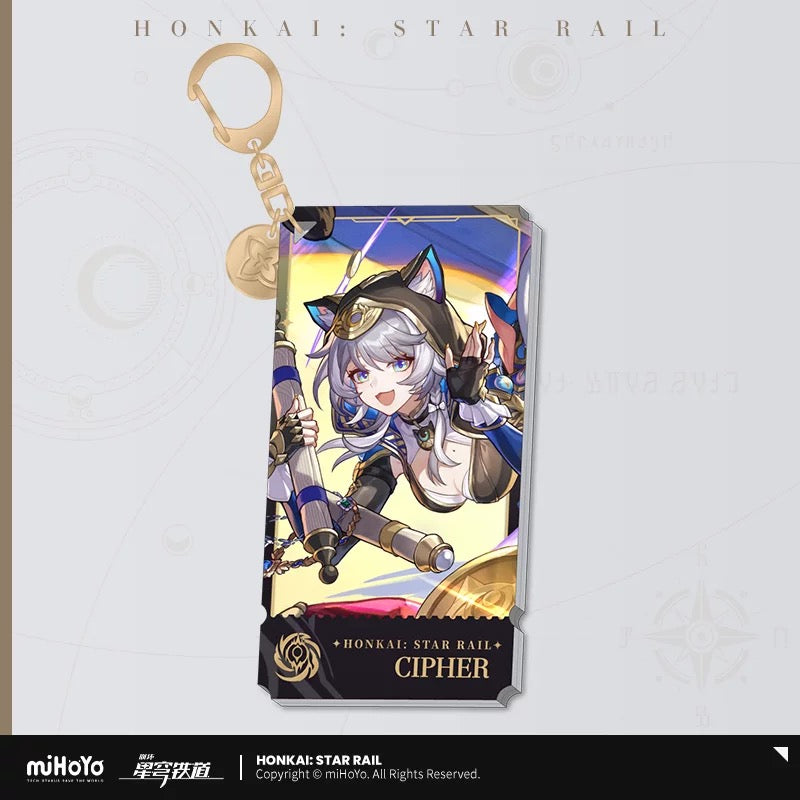 Porte-clés série Character Portrait Honkai Star Rail