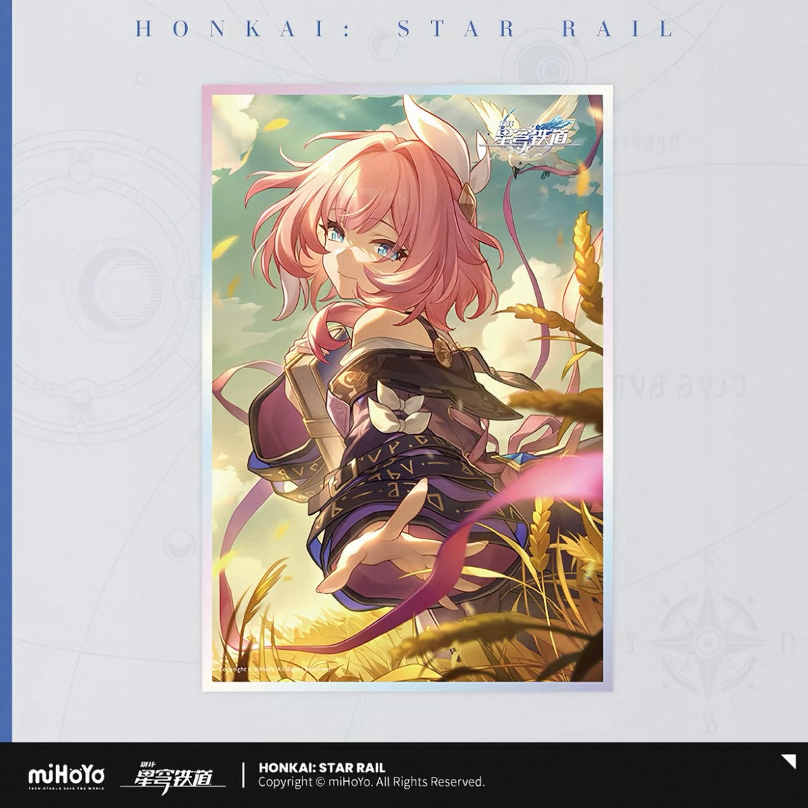 Plaque acrylique cône de lumière Honkai Star Rail