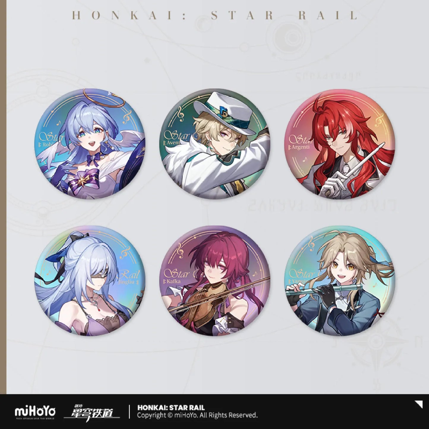 Badge série Star Rail LIVE